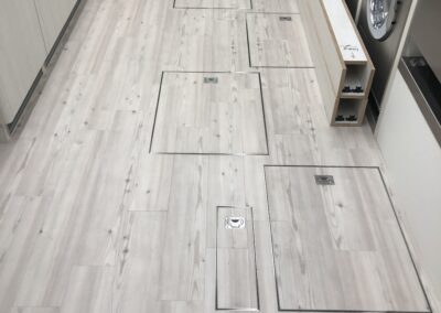 mix van dryback LVT/PVC vloer projecten